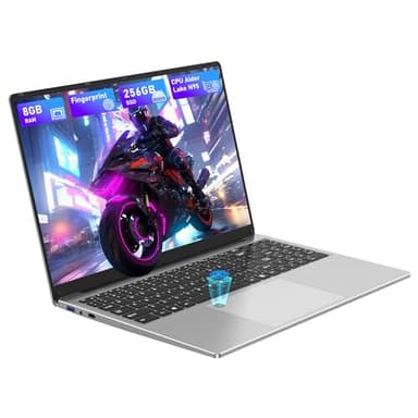 FUNYET Ordinateur Portable 16" N95 (jusqu'à 3,4 GHz) PC Portable Windows 11 Pro Ordinateur Portable IPS FHD 1920 × 1200P Laptop USB Bluetooth Mini HDMI WiFi Clavier rétroéclairé