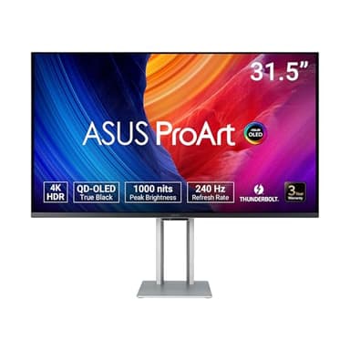 ASUS ProArt PA32UCDM 31.5" 4K QD-OLED 0 1ms Altavoces Plata