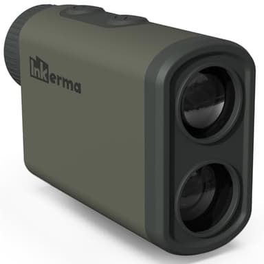 Télémètre Chasse, Inkerma Télémètre de Chasse, 1000m Distance de Mesure avec Grossissement 6X, Écran LCD, Haute Précision pour la Mesure d'angle/Vitesse/Scan/Compensation de Pente (Hunter-X)