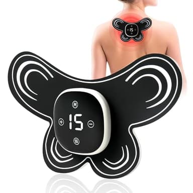 COODAY Électrostimulateur Anti Douleur TENS Sans Fil,Electrostimulateur Musculaire Professionnel Tens/EMS/Massage,Rechargeable. 6 Modes 15 Niveaux pour Soulager les Douleurs