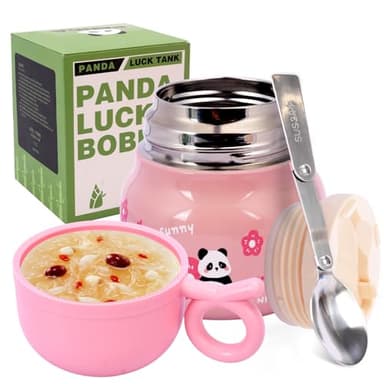 KIMIGO Thermos Alimentaire Chaud 500ml,Boîte Isotherme Repas Chaud en Acier Inoxydable,Sans BPA pour Ecole, Bureau, Camping