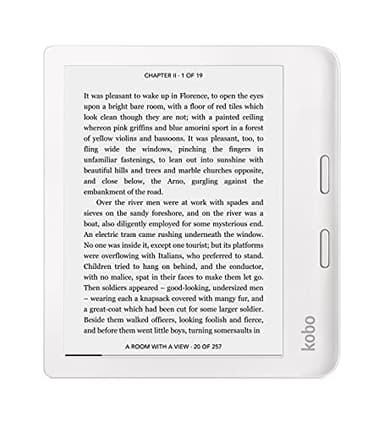 Kobo Libra 2 | Liseuse eBook et AudioBook | Écran Carta HD7’’ | Luminosité Réglable et Température de Couleur | 32Gb | Waterproof