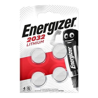 ENERGIZER Blister de 4 Piles Lithium CR 2032 Maxi