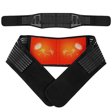ACWOO Ceinture Lombaire Auto-Chauffante, Ceinture Thérapie Magnétique Auto-Chauffante Réglable, Auto-Chauffant Thérapie Magnétique Ceinture, Ceinture De Contrôle Du Ventre, Soulage la Douleur