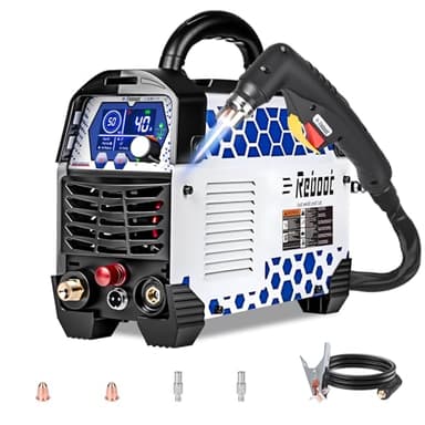 Reboot Appareil de découpe plasma basse fréquence sans contact 230 V IGBT | Épaisseur de coupe max. 25 mm, brûleur 2T/4T pour acier inoxydable, aluminium, cuivre RBC4000LF