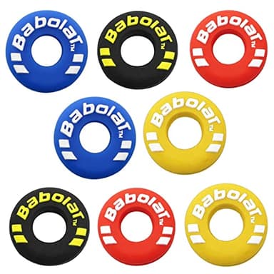 8pcs Amortisseur Raquette Tennis Amortisseur Raquette Silicone Adapté Tous Modèles Raquette Badminton Tennis Amortisseur Vibrations Raquette Cadeau Accessoire Tennis Anti Vibration Tennis Joueurs