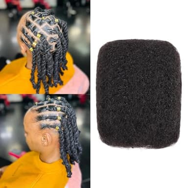 Orientfashion Cheveux Noir Naturels Afro Crépus En Vrac Pour Crocheter Des Extensions De Dreadlocks Afro Kinky Hair Balls 1 oz/pack