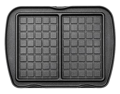 LAGRANGE Jeu de plaques Gaufres fourrées, compatible avec tous les gaufriers "Premium", Plaques en fonte d'aluminium, Revêtement antiadhésif double couche, 010142