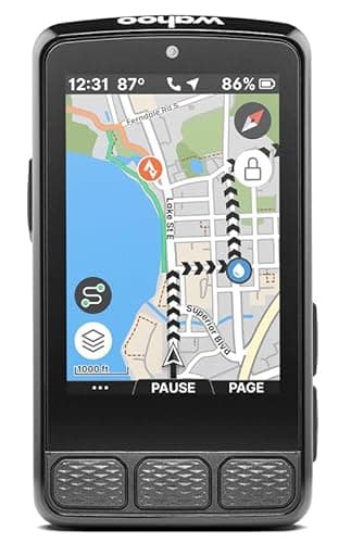 Wahoo Fitness ELEMNT Roam V3 Ordinateur de Vélo GPS, Noir