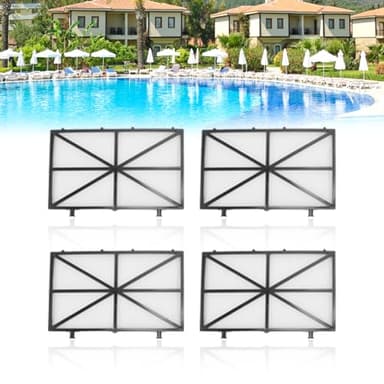 Lot de 4 Filtres à Cartouche Ultra Fins, Nettoyeur de Piscine Robotique, Remplace le Dolphin Nautilus M400 M500 CC Plus Numéro de Pièce 99914