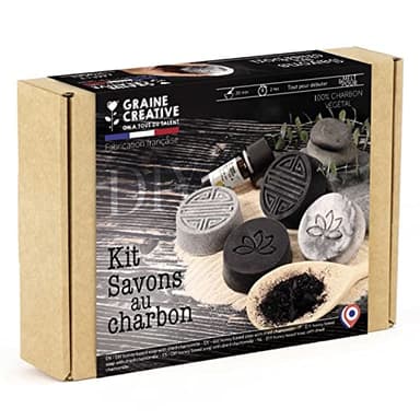 KIT DIY : Coffret savons au charbon