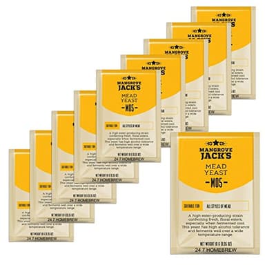 Mangrove Jack's Craft Series Lot de 10 levures d'hydromel M05 (10 g)