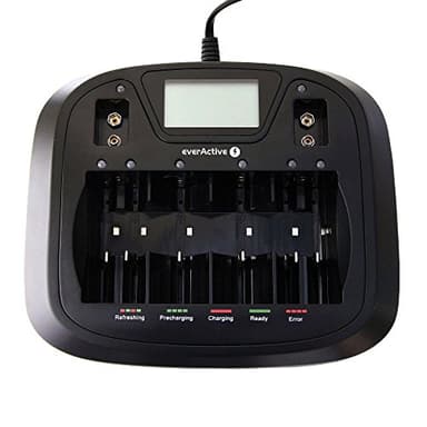 EverActive – Siempre Active Chargeur de 800 u NC de Les Batteries, Chargeur Universel