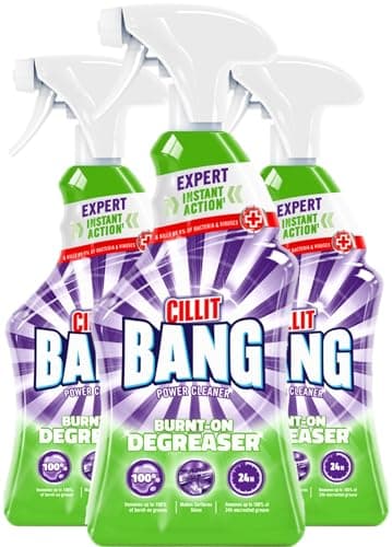 CILLIT BANG Lot de 3 Pistolets Nettoyant Surpuissant Dégraissant - Nettoyant 750 ml