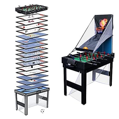 Happy Garden Table Multi-Jeux 20 en 1, 106,6 * 61 * 80,5