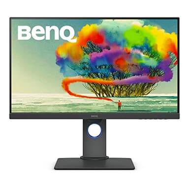 BenQ PD2705Q Moniteur design (Technologie AQCOLOR, 27 pouces, QHD, IPS, Chargement USB-C, DP / HDMI, KVM, Hauteur réglable) Compatible avec MacBook