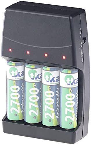 Chargeur 2 en 1 pour accus et piles alcalines [Revolt]