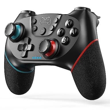 UPGRADE Manette pour Switch, Manettes sans Fil pour Switch/Switch 2/Switch Lite/Switch OLED, Manette pour Switch Pro avec ONE KEY WAKE UP/CAPTURE D'ÉCRAN/Turbo Adjustable/Vibration Réglable/ 6 Axes