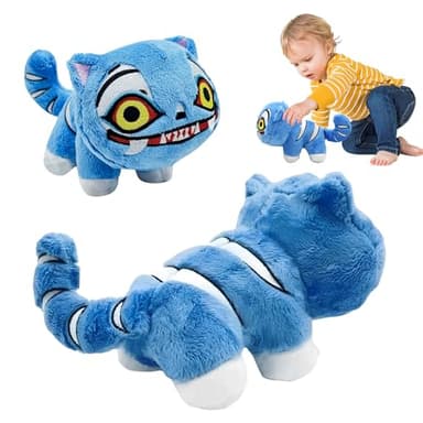 Peluche Tigre Kpop, Peluche K-Pop Dem0n Hun-ters, Peluche Tigre Bleu, Peluches Tigres Plus, Jouet k Pop, Cadeau Mignon pour Fans de Kpop, Cadeau Créatif pour Enfant