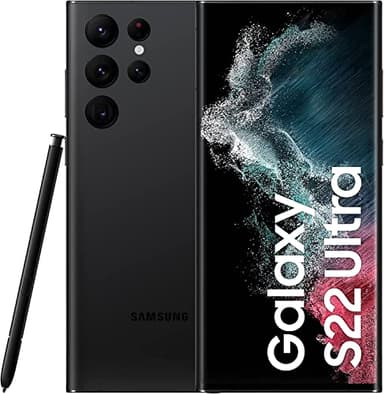 Samsung Galaxy S22 Ultra 5G 256GB, Noir (Reconditionné)
