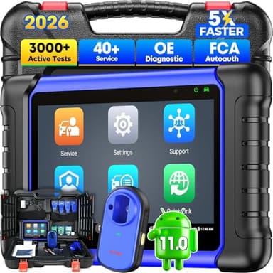Autel MaxiIM IM508S (Mise à Niveau de IM508, Mise À Jour 2 Ans) Outil d'Analyse Diagnostic Scanner Programmation Clé Automobile avec XP200, Bidirectionnel, Diagnostics Tous Les Systèmes, 40+ Services