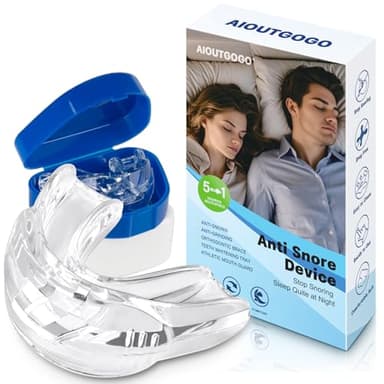 Orthèse Anti Ronflement,2 pièces Doux Solution Anti Ronflemen Efficace Puissant,Prêt à l'emploi,Confortable Dispositifs Anti-Ronflement,Arrêter de ronfler Adapté Hommes et Femmes pour le Nuit Calme