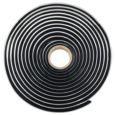 Flintronic Ruban Butyle Sealant Tape, 10 mm x 4m Ruban d'étanchéité en caoutchouc étanche à l'eau pour les fuites, automobile camion fenêtre porte RV réparation pare-brise phares toit mastic