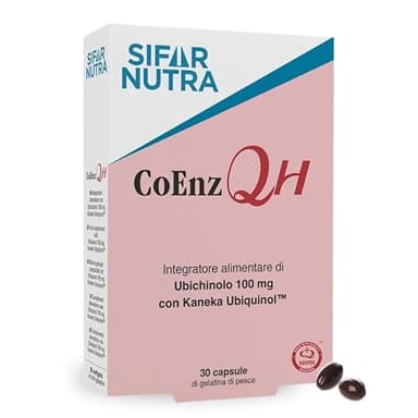 Sifar Nutra CoEnz QH | Kaneka QH | forme active de coenzyme Q10 | UBIQUINOL 100 mg | antioxydant et métabolisme énergétique | 30 capsules…