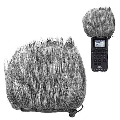 YOUSHARES Bonnet Pare-Brise pour Zoom H6 H5 Enregistreurs Portables, Longe Bonnette en Fourrure à Anti Vent