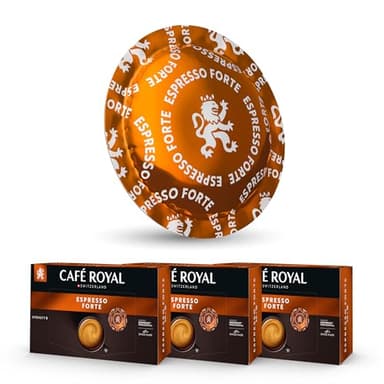 Café en Dosettes - Café Royal Pro | 3 x 50 - Compatibles avec les Machines à café Nespresso®* Professional - Saveur Espresso Forte
