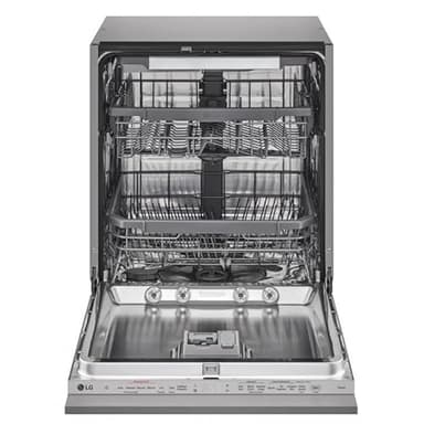 LG DB965TKS Lave-serviettes encastré 14 Couverts VAPEUR Charnières SLIDING ACIER B