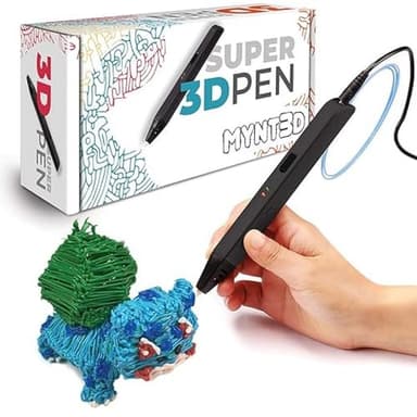 MYNT3D Stylo Super 3D, stylo d'impression 3D compatible ABS et PLA de 1,75 mm