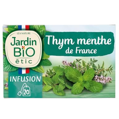 Jardin BiO étic - Infusion Thym Menthe
