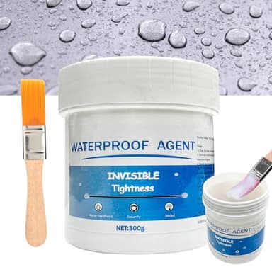 Revêtement imperméable transparent 300 g imperméable isolant, imperméable invisible pour intérieur et extérieur, revêtement imperméable pour salle de bain, WC