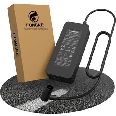 FONGKE Chargeur Trotinette Electrique Xiaomi 4 Ultra, 4 Pro 2nd Gen, 5, 5 Pro, 54.6V 2A Chargeur Universel pour Les Batteries Lithium de 48V, Chargeur Rapide