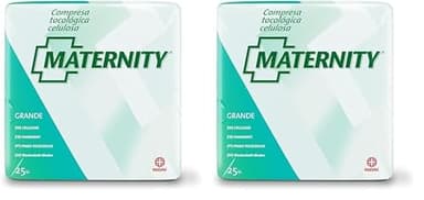 Indasec Maternity Serviette Cellulose Anatomique Pack de 25 (Lot de 2)