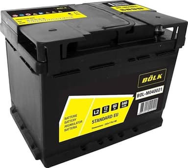 Batterie de voiture BOLK 60Ah/540A CITROËN C3 1.4 HDi