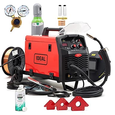 Set Ideal™ Praktik MIG 200 MIG/MAG Poste à souder inverter 200 A 3 en 1 FLUX MMA 230 V