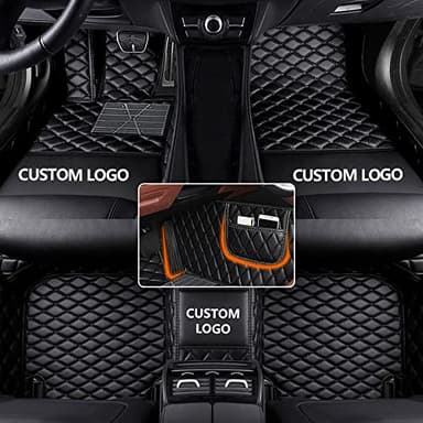 Manchoose Tapis de Sol Voiture pour MG MG3 MG5 MG6 MG7 GT ZS HS RX5 EHS, Imperméable et antidérapant pour Voitures, cabriolets, SUV Noir