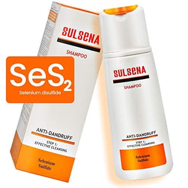 Shampoing Anti Pellicule SULSENA - Sans Sulfate - Pour Hommes et Femmes - Soulage Démangeaisons et Régule Sébum - Efficace Contre les Pellicules - Shampoing pour Cheveux - Anti Pellicule
