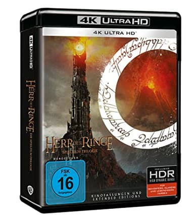 Herr der Ringe: Extended Edition Trilogie [4K Ultra-HD + 4k] [Import] [Blu-ray]