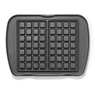 LAGRANGE Jeu de plaques Gaufre 4x7, compatible avec tous les gaufriers "Premium", Plaques en fonte d'aluminium, Revêtement antiadhésif double couche, 010922