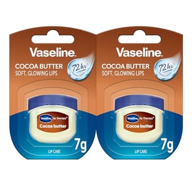 Vaseline Lip Therapy Lot de 2 baumes à lèvres nourrissants au beurre de coco pour une hydratation optimale