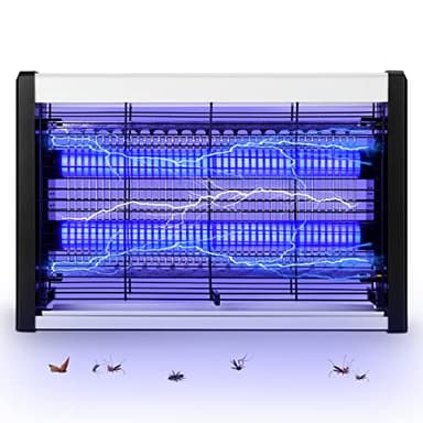 Tue Mouche Eléctrique, Lampe UV Anti-Moustique, Tueur d'Insectes Electrique 4W, Destructeur de Mouches Non Toxique, Anti-Moustique Intérieur, Piège à Mouches Efficace, Convient à La Maison, Cuisine