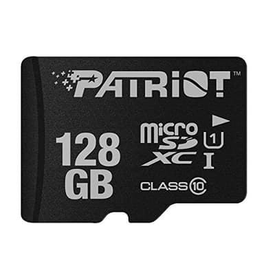 Patriot Memory Carte Mémoire Flash MicroSD LX Serie 128Go - PSF128GMDC10