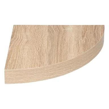 Paris Prix Five Simply Smart - Étagère d'angle Murale Fixy 25cm Chêne Naturel