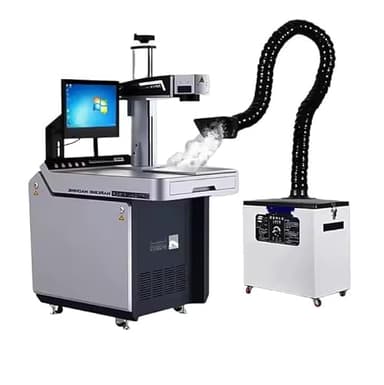 Purificateur de fumée pour graveur de marquage laser, purificateur d'air, extracteur de fumée, extracteur de fumée pour découpeuse laser, extracteur de vapeur de soudure, 200 W, filtration en 4 étapes