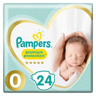 Pampers Pampers Couches New Baby Taille 0 Micro (1-2,5 Kg) Paquet X24 Changes 24 Couches - Lot de 2
