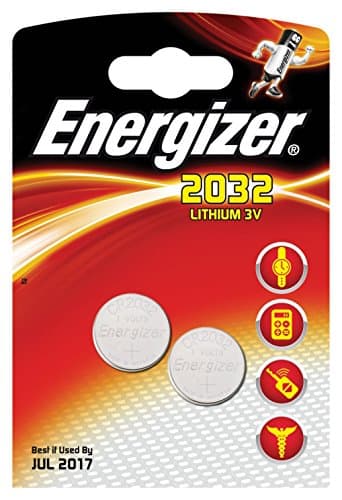 Energizer Lithium - CR 2032 Pile Bouton (Lot de 2) - Piles 3V - pour L'Air Tag, Clés, appareils Maison, Sport et médicaux - Emballage sécurisé - Conservation 10 Ans