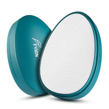 FVION Nano Épilateur en Cristal | Outil d'épilation sans Douleur, Gomme Epilatoire pour Femmes et Hommes, Epilatoire Efficace pour le dos, les bras et les jambes (Vert)